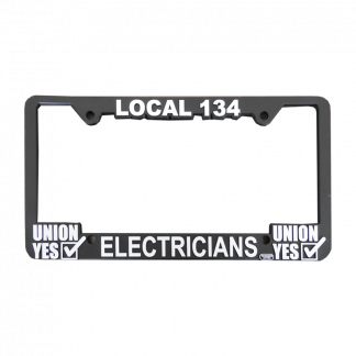 IBEW 134 "Electricians" License Plate