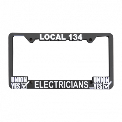 IBEW 134 "Electricians" License Plate