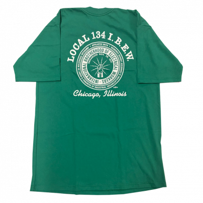IBEW 134 Classic Bug Green t-shirt