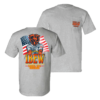 T-Shirt | Chicago Football Ver 2 | 2 Colors Available