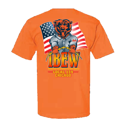 T-Shirt | Chicago Football Ver 2 | 2 Colors Available - Image 6