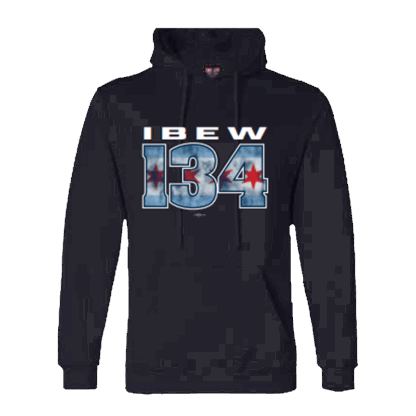Hoodie | Chicago Flag